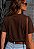 T-SHIRT FEMININA - AQUELE QUE TE PROMETEU - COR MARROM - Imagem 6