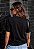 T-SHIRT FEMININA - O AMOR ME AMOU MINIMALISTA - COR PRETO - Imagem 7