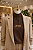 T-SHIRT GOLA ALTA - JESUS - ALTO RELEVO- MARROM - Imagem 4
