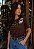 T-SHIRT FEMININA - MAIS DE TI E MENOS DE MIM - COR MARROM - Imagem 5