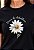 T-SHIRT FEMININA - DEUS DE DETALHES GIRASSOL - COR PRETO - Imagem 1