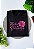 T-SHIRT FEMININA - FLOR ROSA MULHER VIRTUOSA - COR PRETO - Imagem 2