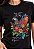 T-SHIRT FEMININA - ARARA SUAS ASAS - COR PRETO - Imagem 1
