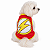 Camisa Pet Raio The Flash Herois Regata - Imagem 1