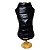 Roupa Pet - Colete Puffer Preto Forrado - Imagem 1