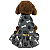 Roupa Pet - Vestido Pet Soft BRANCO E/OU PRETO - Imagem 3