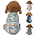 Roupa Pet - Camisa Microfibra - Estampa Sortidas - Imagem 1
