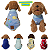Roupa Pet - Regata Microfibra Básica - Estampa Sortidas - Imagem 3