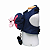 Coleira Peitoral Pet com Mochila e Guia - Ursinho Rosa - Imagem 3