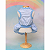 Roupa Pet - Vestido Poá Azul - Imagem 3