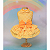 Roupa Pet - Vestido Poá Amarelo - Imagem 2