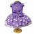 Roupa Pet - Vestido Floral Lilás - Imagem 1