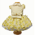 Roupa Pet - Vestido Floral Nude - Imagem 3