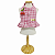Coleira Peitoral Pet com Guia - Piquenique Rosa - Imagem 5