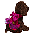 Coleira Peitoral Pet com Guia - Cristal - Imagem 3