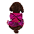 Coleira Peitoral Pet com Guia - Cristal - Imagem 2