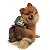 Coleira Peitoral Pet com Mochila e Guia - Camuflado - Imagem 1