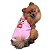 Roupa Pet - Amanda Modelo Regata Moletom - Imagem 1