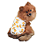 Roupa Pet - Fox Modelo Regata Moletom - Imagem 1
