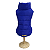 Roupa Pet - Colete Puffer Azul Forrado - Imagem 2