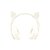 Headphone Bluetooth Orelha De Gato Branco Bw-39 - Imagem 4