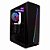 Gabinete Gamer Gh200 Lateral Vidro + 1 Fan Rgb Led Preto Oex - Imagem 1