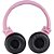 Headset Infantil Pop Rosa Bluetooth Acolchoado Hs314 Oex - Imagem 2