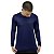 Camisa Térmica Segunda Pele Proteção UV50 - Azul - Imagem 3