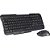 TECLADO/MOUSE S/FIO C3TECH K-W10BK - Imagem 1