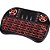 MINI TECLADO WIFI TOUCH EXBOM BK-BTI8LED - Imagem 1