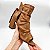 Bota Milano - Bota Open Boot Couro Salto Bloco Camel - Imagem 2