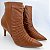 Bota Zurique - Bota Couro Cor Camel Cano Médio Salto Fino - Imagem 6