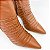 Bota Zurique - Bota Couro Cor Camel Cano Médio Salto Fino - Imagem 2