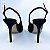 Slingback Mônaco - Slingback Preto com Transparência Salto Fino - Imagem 6