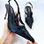 Slingback Mônaco - Slingback Preto com Transparência Salto Fino - Imagem 5