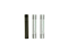 CORPO INOX E ACRÍLICO PARA CANETA COM 8CM E ROSCA PARA ENGATE E TAMPA DA CANETA DE 1/4 - Imagem 3