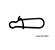 Snap Black Ottoni - Nice Snap HXY-6004 para Pesca com 100 pçs - Imagem 2
