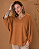 Blusa Ampla com Decote V - Imagem 2