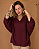 Blusa Ampla com Decote V - Imagem 4