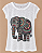 T-Shirt Feminina Estampada – Tamanho M - Imagem 1