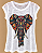 T-Shirt Feminina Estampada – Tamanho G - Imagem 13
