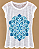 T-Shirt Feminina Estampada – Tamanho G - Imagem 16