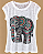 T-Shirt Feminina Estampada – Tamanho G - Imagem 12