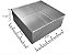 Forma De Bolo Quadrada 30x10 Alumínio Fundo Fixo - Imagem 2