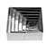 Jogo Cortador Quadrado Liso Inox c/7 Un - Imagem 1