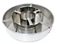 Forma bolo Xadrez 27/18/9 em aluminio/inox - Imagem 1