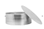 Forma de Bolo Redonda Fundo Falso (25 x8cm) Aluminio - Imagem 1