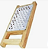 Ralador Queijo Mussarela Pequeno 33cm Tupy - Imagem 1