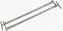 Suporte Extensor De Churrasqueiras Grelhas Espetos 50 Par - Imagem 1