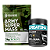 Kit: Hipercalórico Army Super Mass - 3Kg + Creatina Monohidratada Pote 300g - 100% Pura Importada - Soldiers Nutrition - Imagem 1